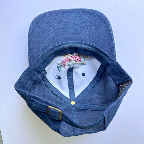 Vintage River Raiders Canoe Embroidered Dad Hat Strapback Streetwear Nature - Picture 11 of 13